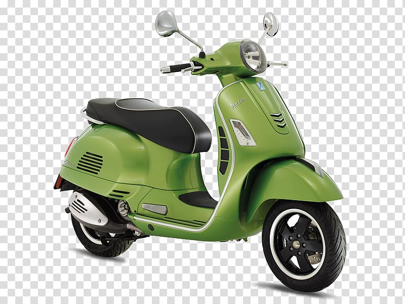 Piaggio Vespa GTS 300 Super Scooter Motorcycle, vespa motor transparent background PNG clipart