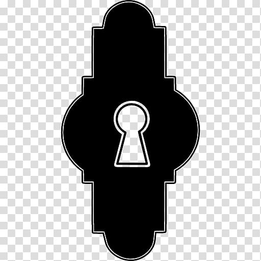 Shape Keyhole Square, shape transparent background PNG clipart