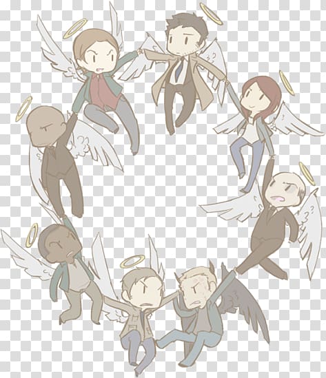 Castiel Zachariah Dean Winchester Sam Winchester Angel, angel transparent background PNG clipart