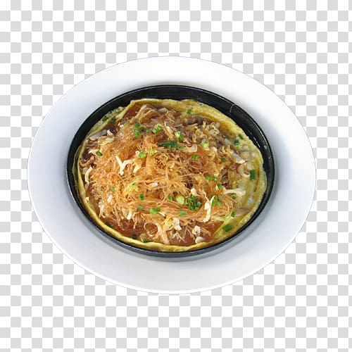 Batchoy Chinese cuisine Vegetarian cuisine Gumbo, Lean fried three silk rice flour transparent background PNG clipart
