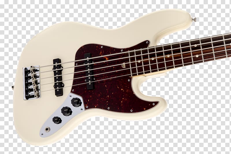 Fender Jazz Bass V Bass guitar String Instruments Squier, Bass Guitar transparent background PNG clipart