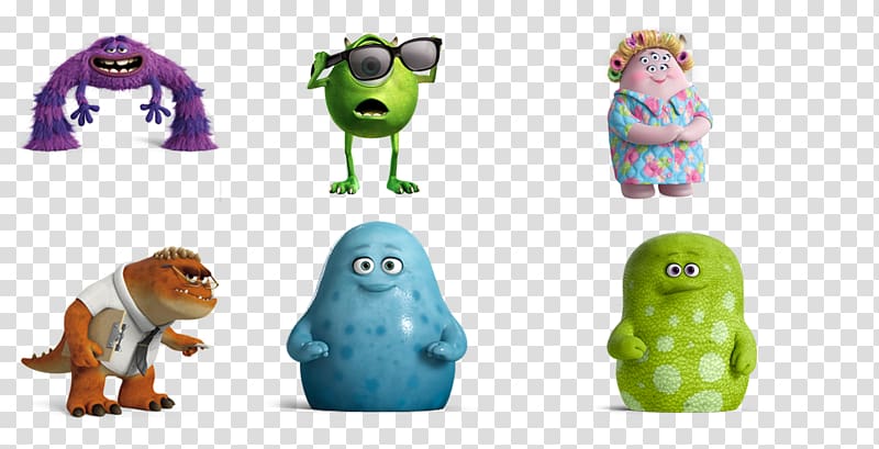 Mike Wazowski James P. Sullivan Monster Character Pixar, Cartoon monster transparent background PNG clipart