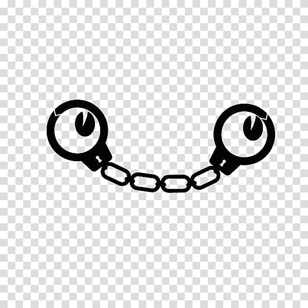 Handcuffs Illustration, Funny hand drawn handcuffs transparent background PNG clipart
