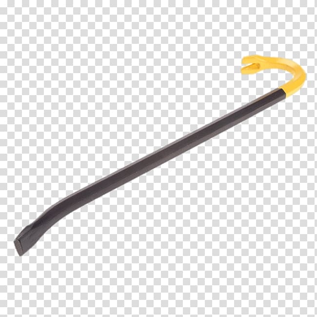 black and yellow crowbar, Crowbar Yellow Head transparent background PNG clipart