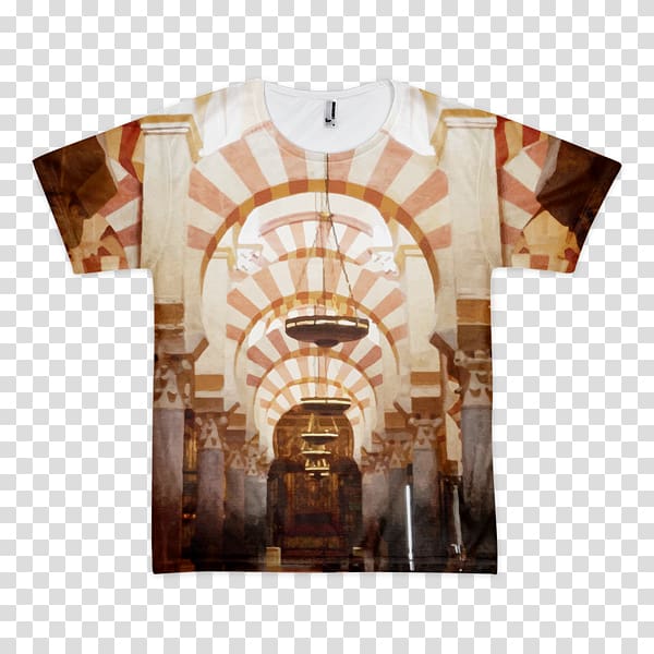 T-shirt Islam Muslim Hajj Mosque of Cordoba, T-shirt transparent background PNG clipart