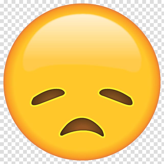 sad emoji , Emoticon Sad transparent background PNG clipart