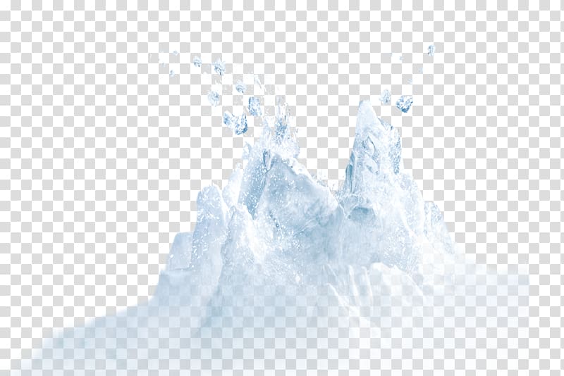 snow mountain , South Pole Antarctic Iceberg Polar bear, iceberg transparent background PNG clipart