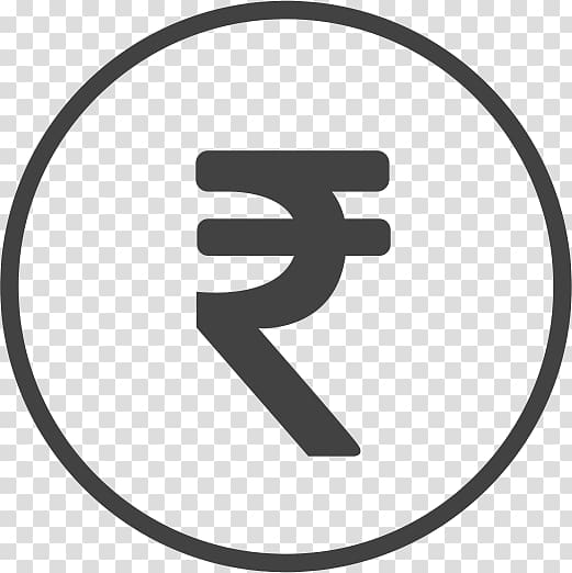 Indian rupee sign Computer Icons Money, India transparent background PNG clipart
