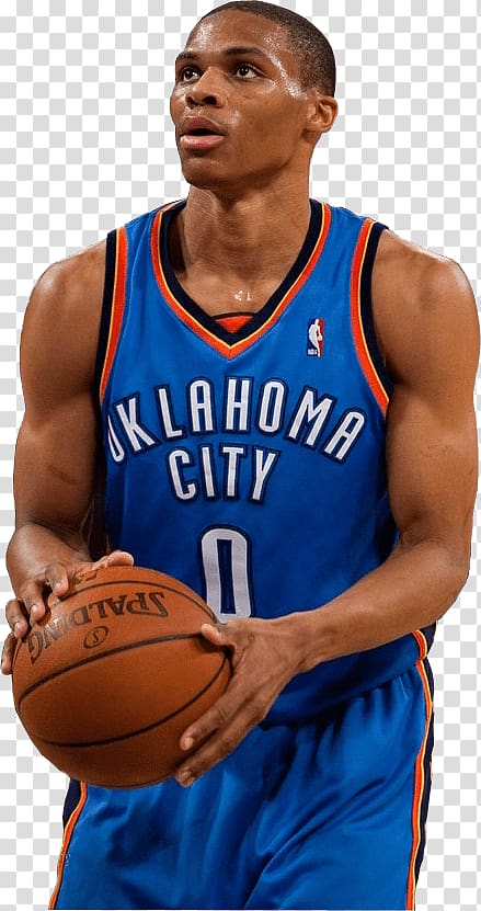 Russell Westbrook Basketball player Durant Oklahoma City Thunder, basketball transparent background PNG clipart