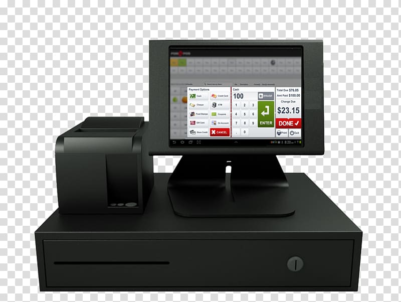 Blagajna Display device Sales Cash register Scannerkasse, others transparent background PNG clipart