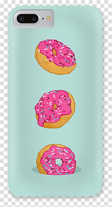 Apple iPhone 8 Plus iPhone X iPhone 6 Donuts Printing, sell phone transparent background PNG clipart