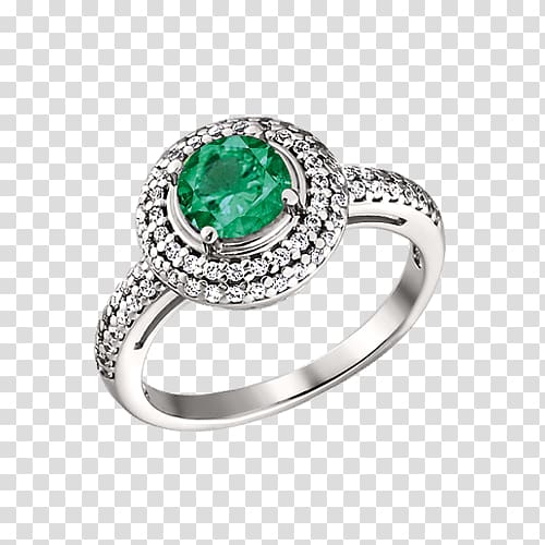 Emerald Ring Silver Jewellery Gold, emerald transparent background PNG clipart