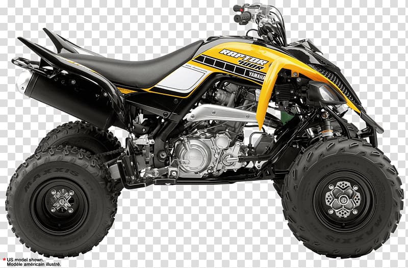 Yamaha Motor Company Yamaha Raptor 700R All-terrain vehicle Motorcycle Engine, Yamaha Raptor transparent background PNG clipart