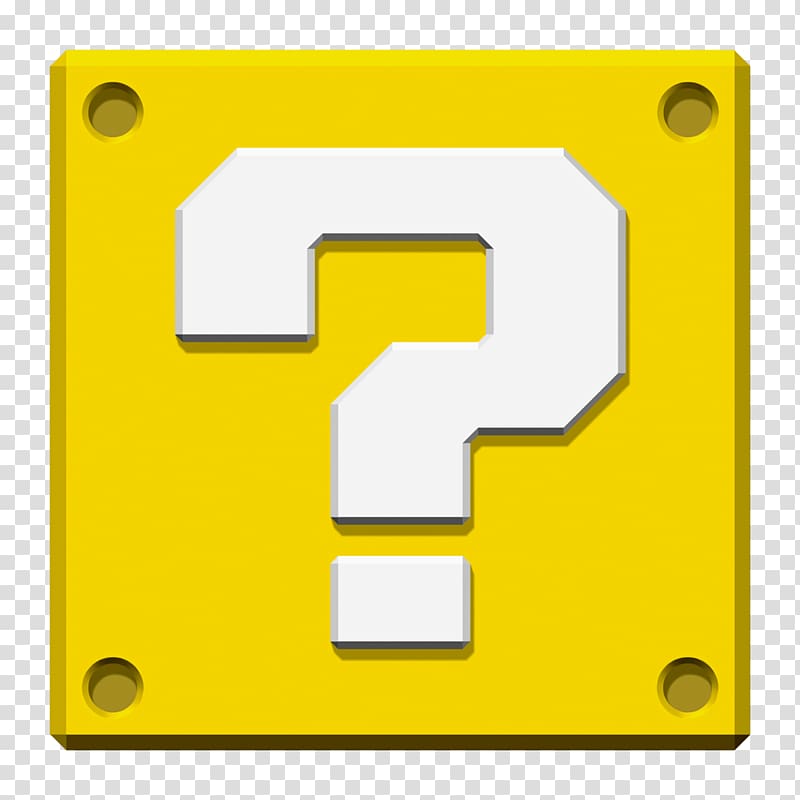 Question Mark illustration, New Super Mario Bros. 2 New Super Mario Bros. 2, super mario bros transparent background PNG clipart