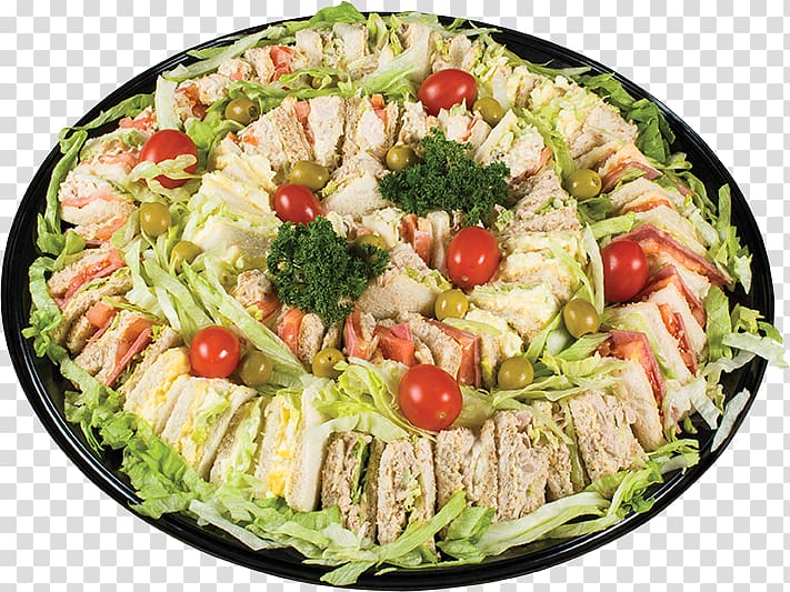 Crudités Vegetarian cuisine Canapé Buffet Caesar salad, salad transparent background PNG clipart