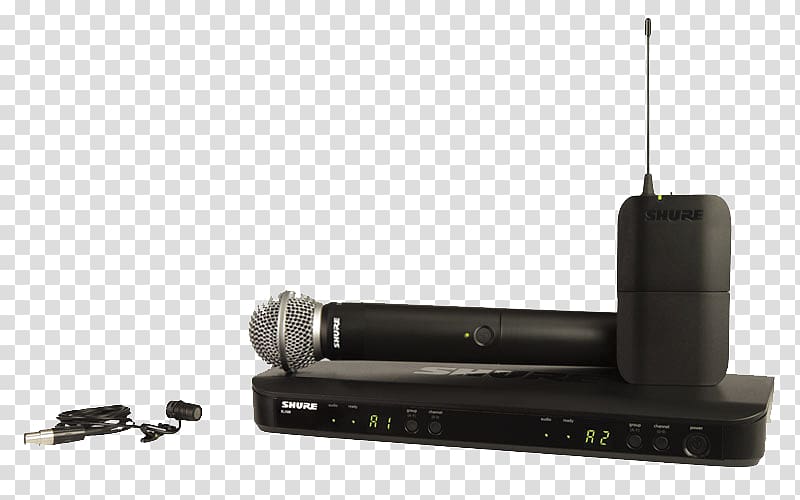Wireless microphone Shure SM58, Shure SM58 transparent background PNG clipart