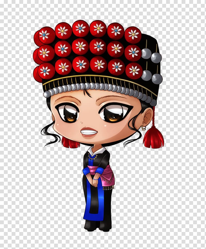 Cartoon Figurine Character Fiction, hmong transparent background PNG clipart