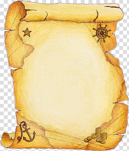 Treasure Map Background Cartoon