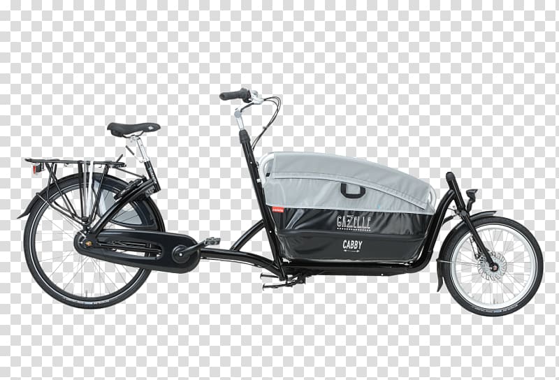 Freight bicycle Gazelle Electric bicycle Tandem bicycle, bicycle transparent background PNG clipart