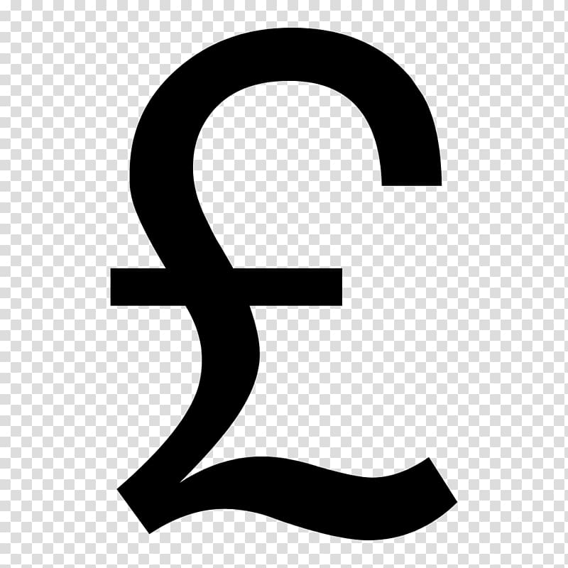 Pound sign Pound sterling Currency symbol, rupee transparent background PNG clipart
