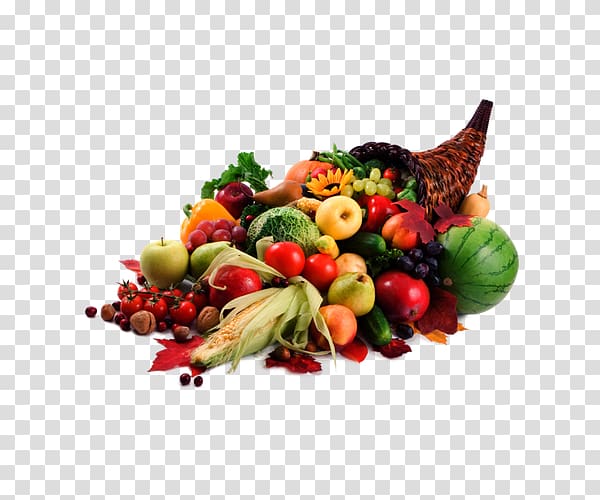 Cornucopia Horn Thanksgiving , Collection of vegetables and fruits transparent background PNG clipart
