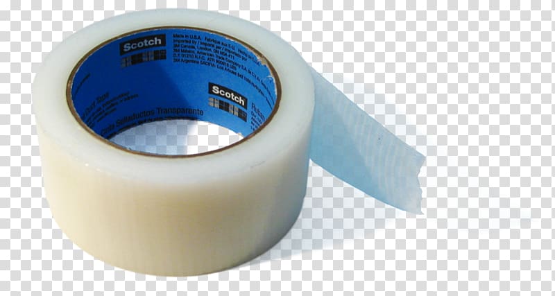 Adhesive tape Paper Scotch Tape Pressure-sensitive tape Duct tape, roll transparent background PNG clipart