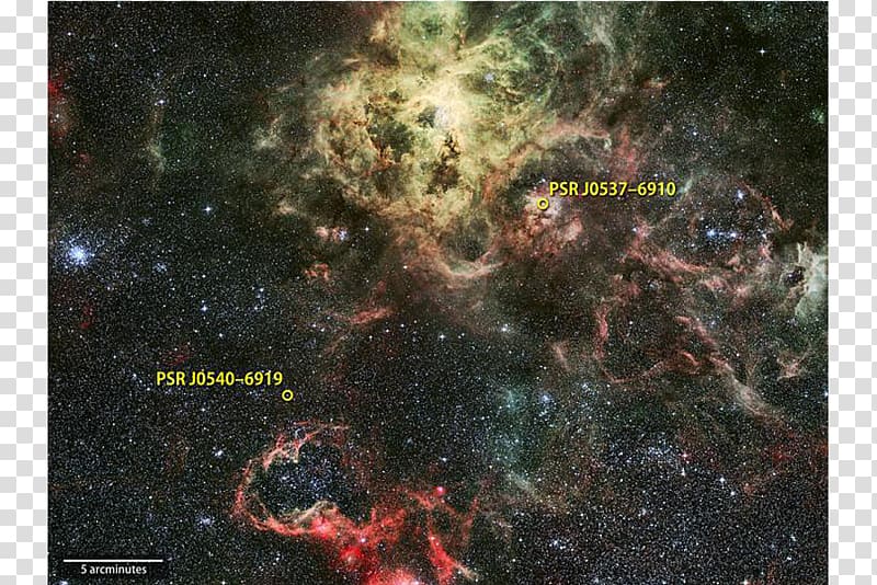 Tarantula Nebula Fermi Gamma-ray Space Telescope Astronomy of the Day Large Magellanic Cloud, luminous star transparent background PNG clipart