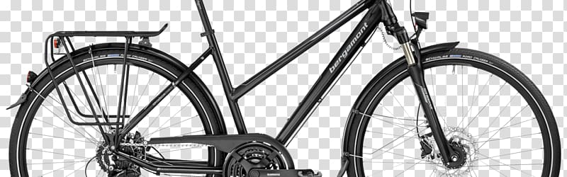 Trekkingrad Bicycle Shimano Deore XT Trekkingbike, Bicycle transparent background PNG clipart