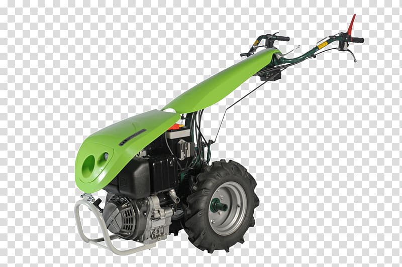Two-wheel tractor Diesel engine Machine, greeny transparent background PNG clipart