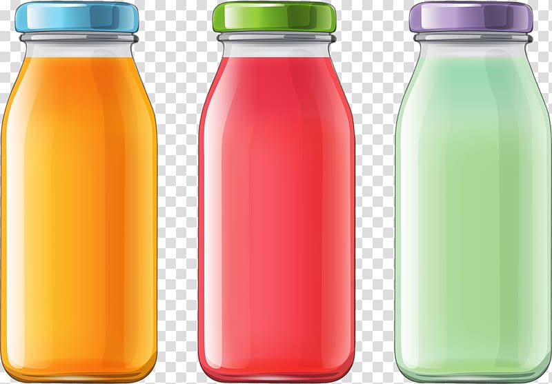 Glass bottle Drink Bottled water, Bottle color transparent background PNG clipart
