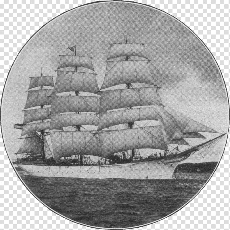 Barque Duchesse Anne Windjammer Brigantine Ship, Ship transparent background PNG clipart
