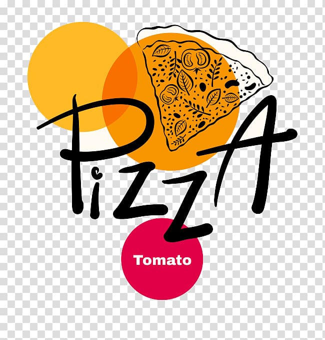 Pizza Italian cuisine Cafe Wall decal Restaurant, Hand-painted Pizza transparent background PNG clipart