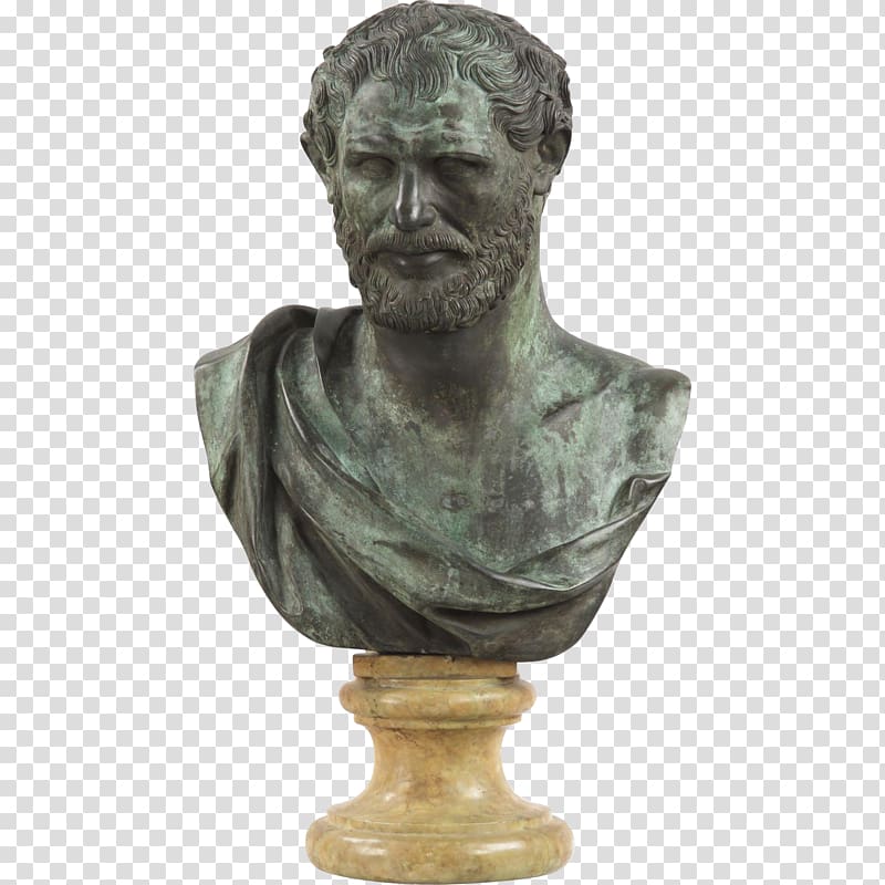 Bronze sculpture Bust Antique, antique transparent background PNG clipart