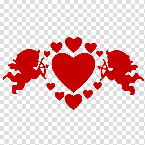 Symbol Cupid Love Heart, symbol transparent background PNG clipart