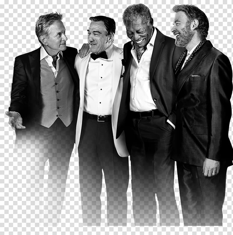 Film Comedy Last Vegas Morgan Freeman Robert De Niro, others transparent background PNG clipart