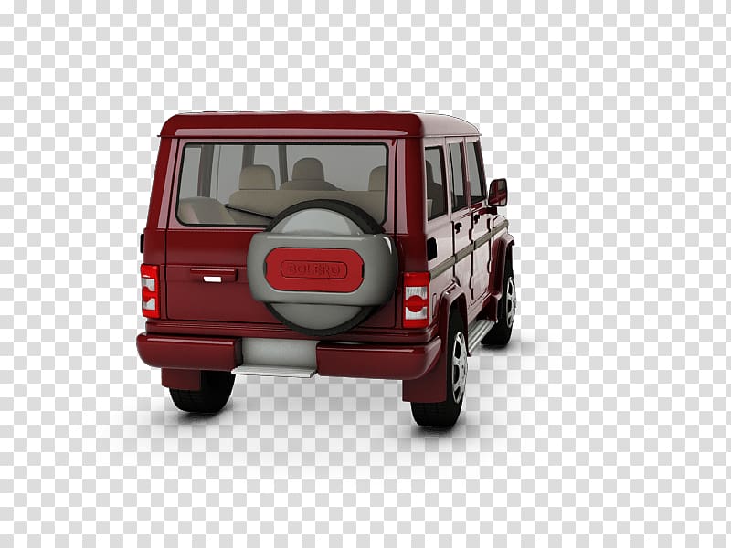 Car Sport utility vehicle Mahindra Bolero Jeep Compact van, car transparent background PNG clipart