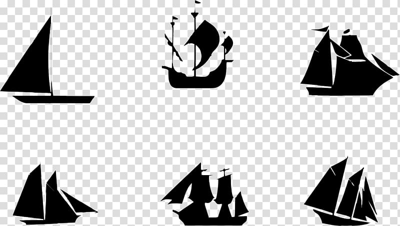 Silhouette Ship , pensil transparent background PNG clipart