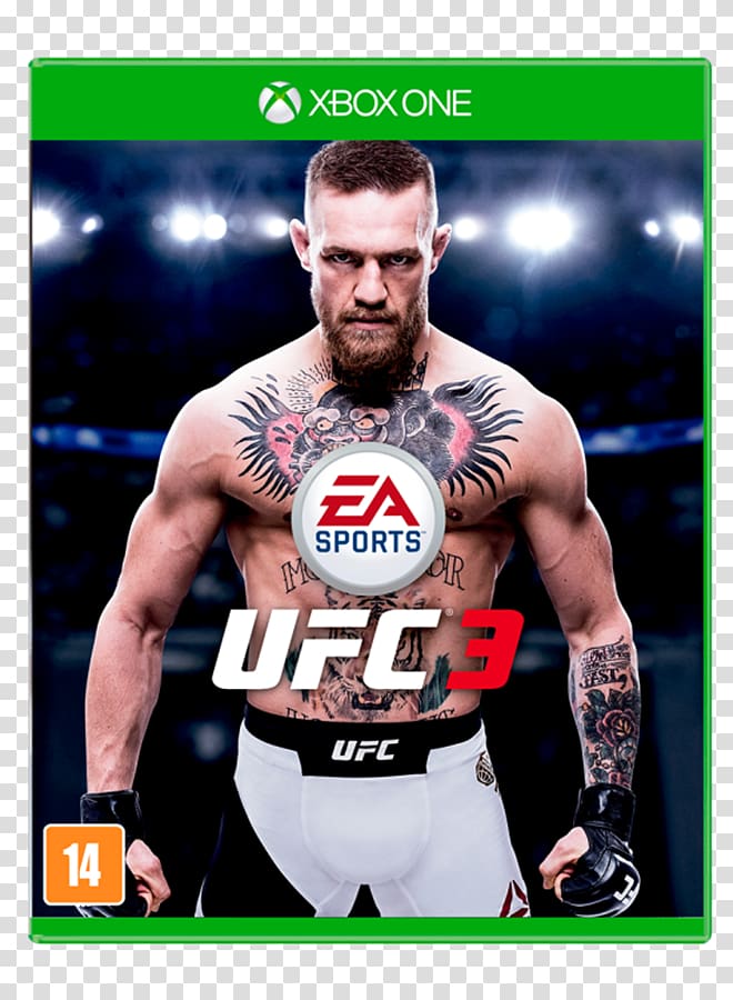 EA Sports UFC 3 UFC Undisputed 3 Ultimate Fighting Championship Xbox 360, Xbox Games Store transparent background PNG clipart