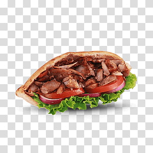 Pizza Kebab Hamburger Panini Ciabatta, Sandwich kebab transparent background PNG clipart thumbnail
