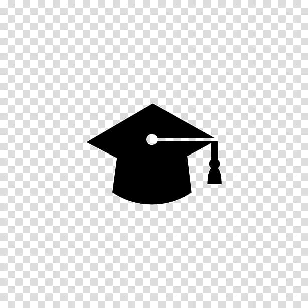 Logo Angle Font Graduation Hat Transparent Background Png Clipart