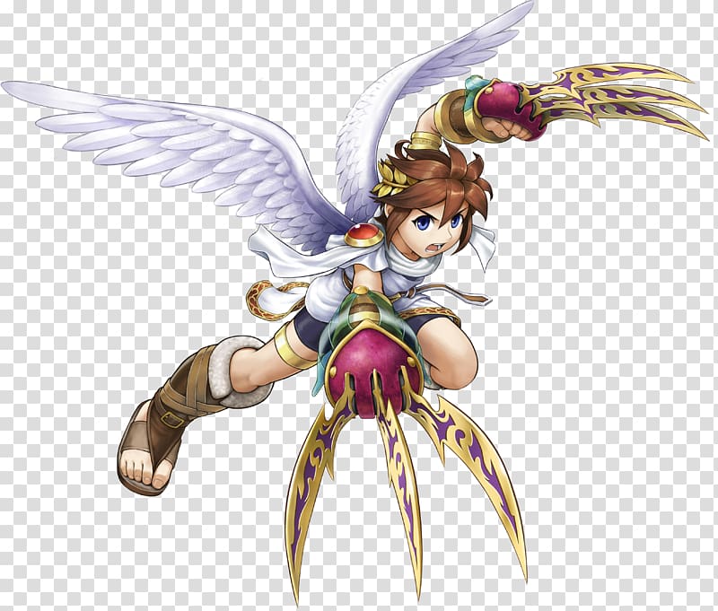 Kid Icarus: Uprising Pit Video game Palutena, Ace Attorney transparent background PNG clipart