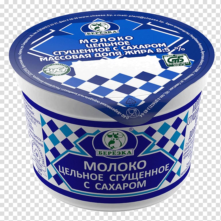 Dairy Products Curd snack Flavor Oao Berozovskiy Syrodel'nyy Kombinat, condensed milk transparent background PNG clipart