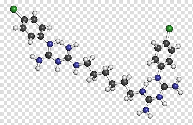 Molecule Chlorhexidine Chemical substance, others transparent background PNG clipart