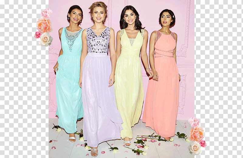 Wedding dress Bridesmaid Clothing, wear a wedding dress transparent background PNG clipart