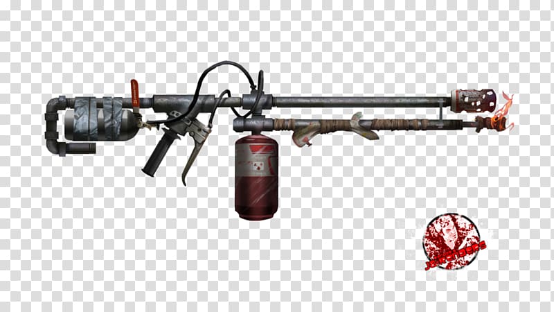 Flamethrower Weapon , machine gun transparent background PNG clipart