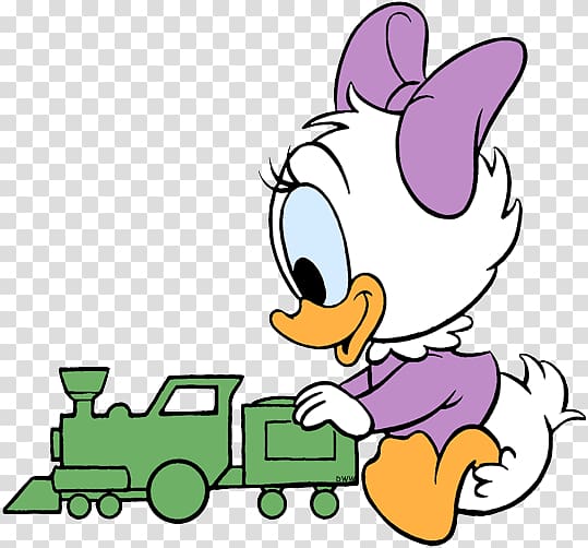 Daisy Duck Donald Duck Gyro Gearloose Baby Daisy, Gyro Gearloose transparent background PNG clipart