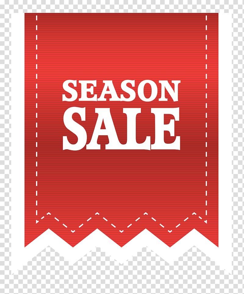 Season Sale , Klamath Basin Brewing Co Sales Label Sticker, Red Season Sale Label transparent background PNG clipart