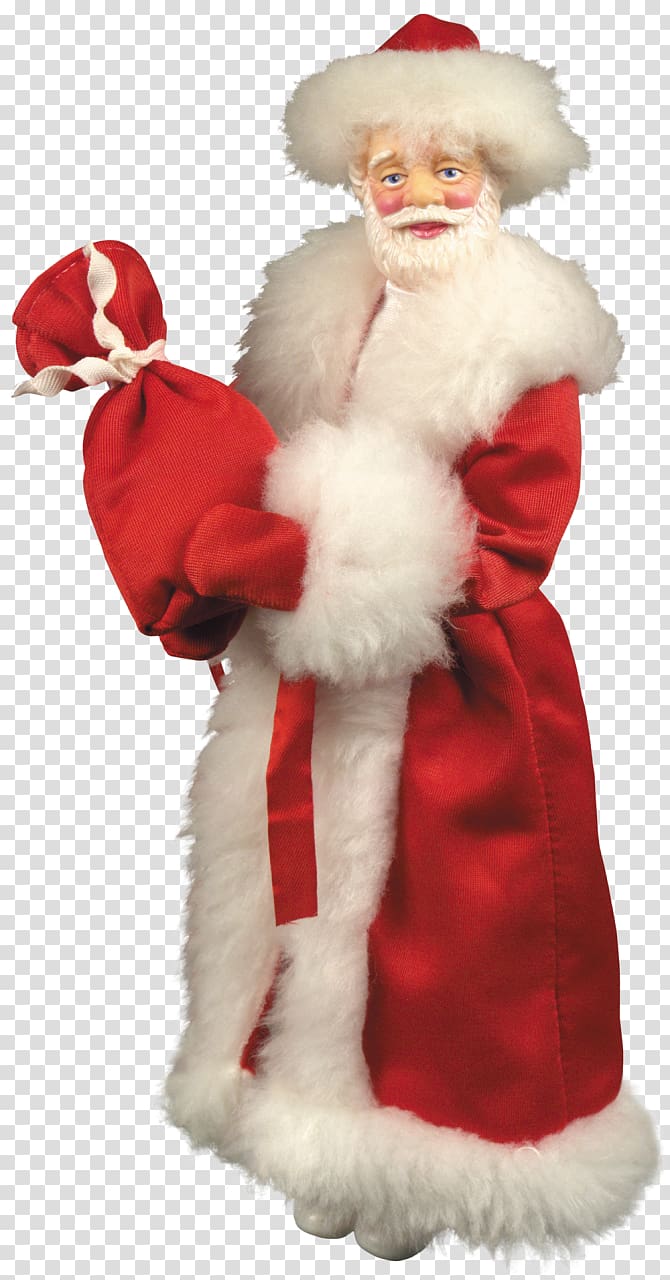 Ded Moroz Santa Claus Christmas Snegurochka, santa claus transparent background PNG clipart