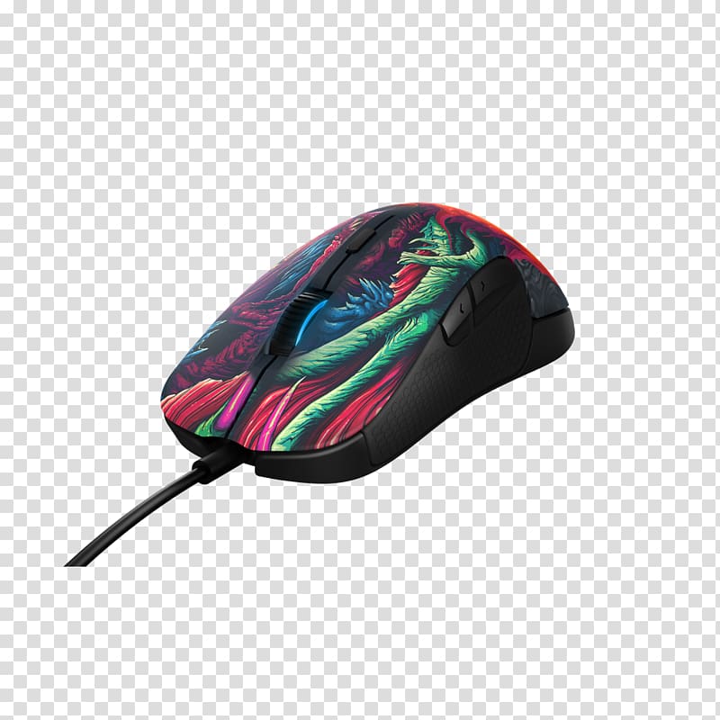 Counter-Strike: Global Offensive Computer mouse SteelSeries Rival 300 Mouse Mats, Computer Mouse transparent background PNG clipart