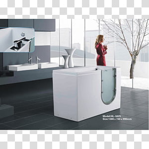 Bathtub Tap Bathroom Bathing, Modern Bathroom transparent background PNG clipart thumbnail